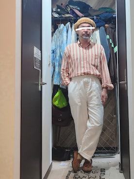 「REGAL（リーガル）のアイテム」を使った、アマタウロスさん（メンズ・169cm）の夏コーディネート