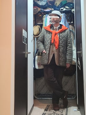 「アイテム（フォーマルスーツ/小物）」を使った、アマタウロスさん（メンズ・169cm）の冬コーディネート