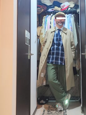 「アイテム（フォーマルスーツ/小物）」を使った、アマタウロスさん（メンズ・169cm）の秋コーディネート