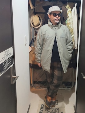 「L.L.Bean（エルエルビーン）のアイテム」を使った、アマタウロスさん（メンズ・169cm）の冬コーディネート