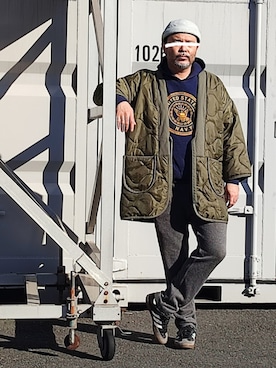 「アイテム（水着/着物・浴衣）」を使った、アマタウロスさん（メンズ・169cm）の秋コーディネート