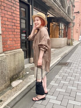 erikaさん（レディース・147cm）の夏コーディネート