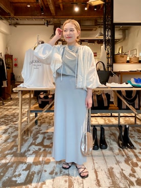 erikaさん(レディース・147cm)の春コーディネート