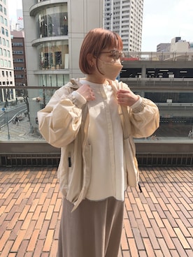 erikaさん（レディース・147cm）の春コーディネート