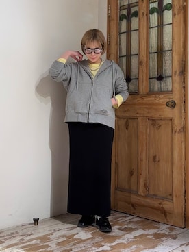 「PUAL CE CIN（ピュアルセシン）のアイテム」を使った、erikaさん（レディース・147cm）の冬コーディネート