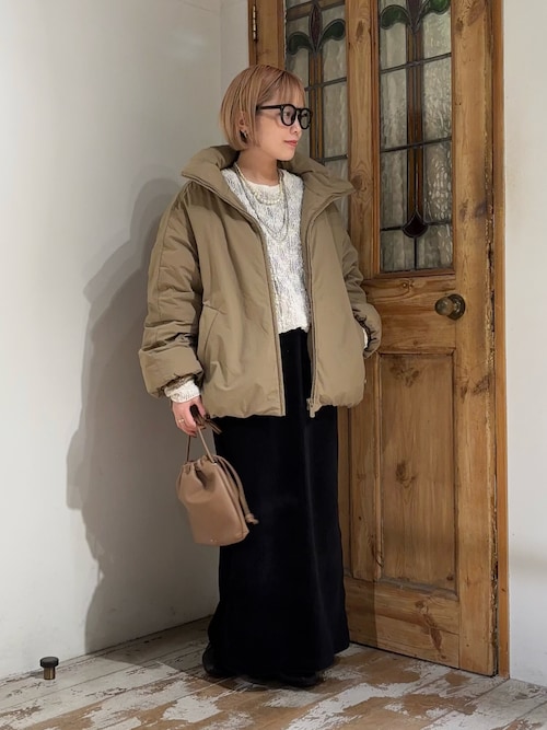 フレンチダックダウンジップアップジャケット フレンチダックダウン ジップアップジャケット（ダウンジャケット