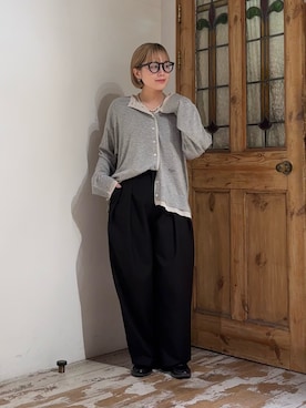 erikaさん（レディース・147cm）の冬コーディネート