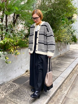 erikaさん（レディース・147cm）の冬コーディネート