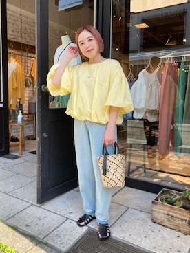 erikaさん（レディース・147cm）の夏コーディネート