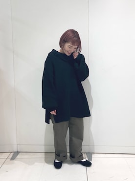 erikaさん（レディース・147cm）の冬コーディネート