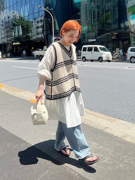 erikaさん(レディース・147cm)の夏コーディネート