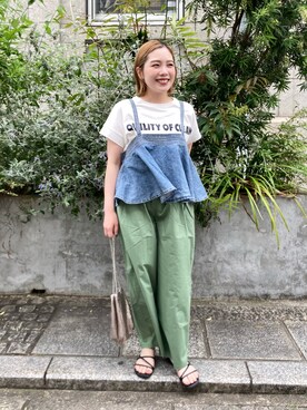 erikaさん（レディース・147cm）の春コーディネート