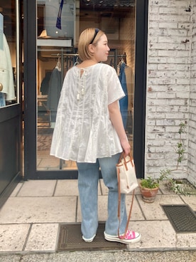 erikaさん（レディース・147cm）の春コーディネート