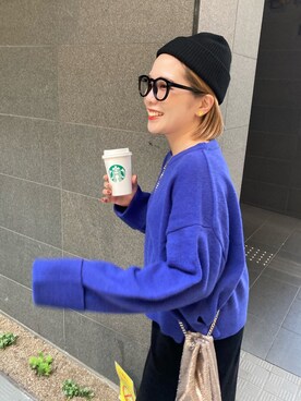 erikaさん（レディース・147cm）の秋コーディネート