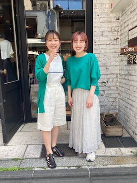 erikaさん（レディース・147cm）の夏コーディネート