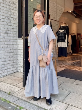 erikaさん（レディース・147cm）の春コーディネート