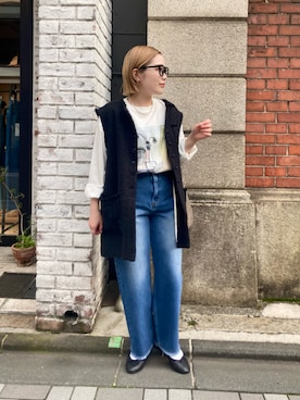 erikaさん（レディース・147cm）の春コーディネート