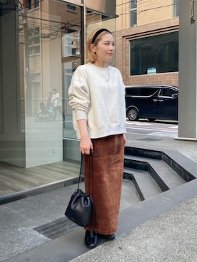 erikaさん（レディース・147cm）の秋コーディネート