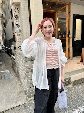 erikaさん（レディース・147cm）の春コーディネート