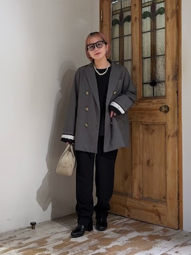 erikaさん(レディース・147cm)の冬コーディネート