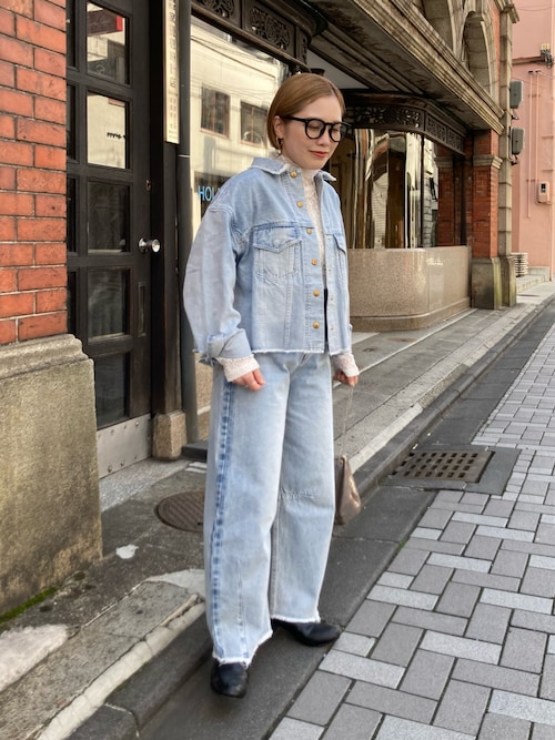 pualcecinerikaさんのデニムパンツを使ったコーディネート - ZOZOTOWN