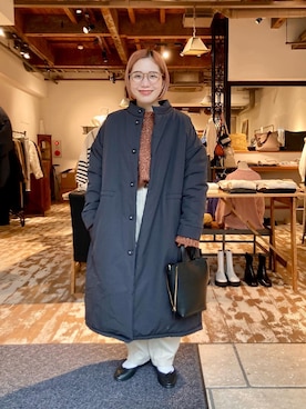 erikaさん（レディース・147cm）の冬コーディネート