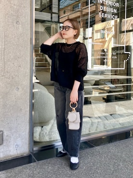 erikaさん（レディース・147cm）の秋コーディネート