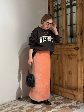 erikaさん（レディース・147cm）の秋コーディネート