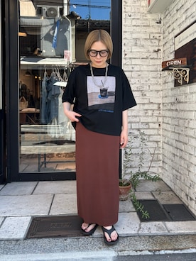 「PUAL CE CIN（ピュアルセシン）のアイテム」を使った、erikaさん（レディース・147cm）の夏コーディネート