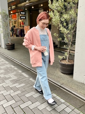 erikaさん（レディース・147cm）の冬コーディネート