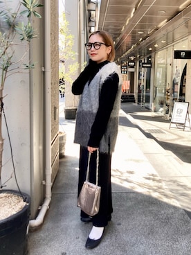 erikaさん（レディース・147cm）の秋コーディネート