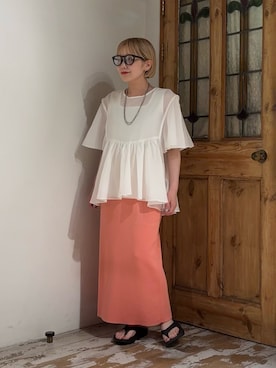 erikaさん（レディース・147cm）の夏コーディネート