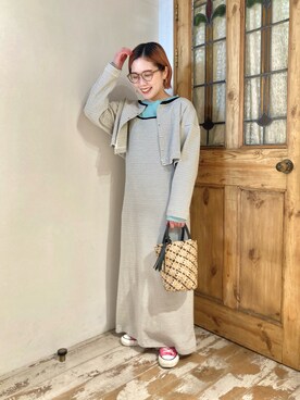 erikaさん（レディース・147cm）の春コーディネート