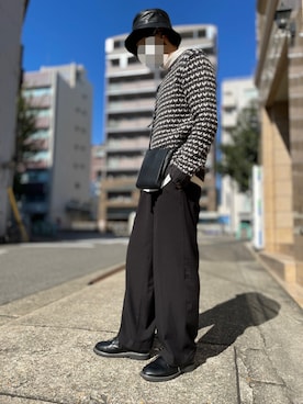 「niko and...（ニコアンド）のアイテム（その他シューズ）」を使った、ゆうちさん（メンズ・174cm）の秋コーディネート