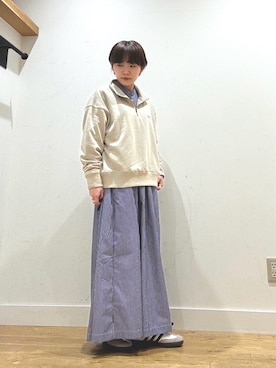 「24AW秋の新作」｜「アイテム（ワンピース/ドレス）」を使った、gさん（レディース・148cm）の秋コーディネート