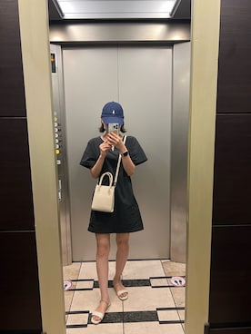 「真夏のアクティブスタイル」｜「アイテム（ワンピース）」を使った、ayakaさん（レディース・158cm）の夏コーディネート