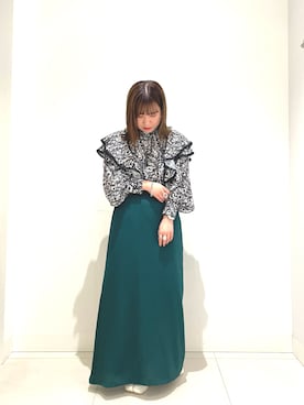 「あべのハルカス」｜わきちゃんさん（レディース・152cm）の秋コーディネート