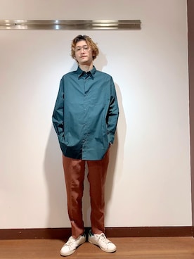 「パンツスタイル」｜ggaaccさん（メンズ・180cm・30代）の春コーディネート
