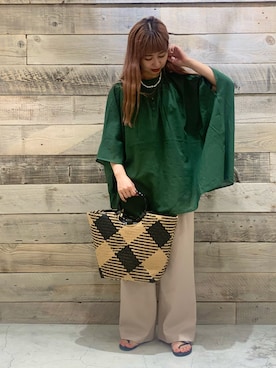 まるっちさん（レディース・152cm）の夏コーディネート