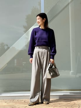 ア デイ イン ザ　ライフさん（レディース・160cm）の秋コーディネート