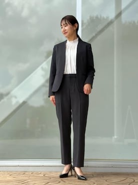 ア デイ イン ザ ライフさん(レディース・163cm)の冬コーディネート