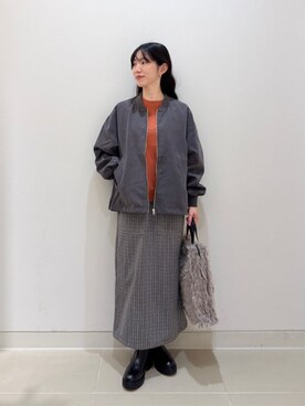 ア デイ イン ザ ライフさん(レディース・162cm)の冬コーディネート