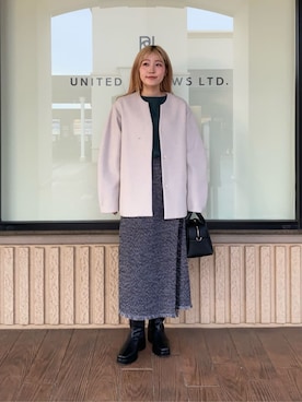 ア デイ イン ザ ライフさん(レディース・163cm)の冬コーディネート