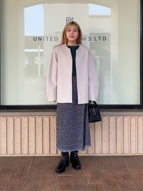 セール】キーネック ショートコート ＜A DAY IN THE LIFE＞（ノー