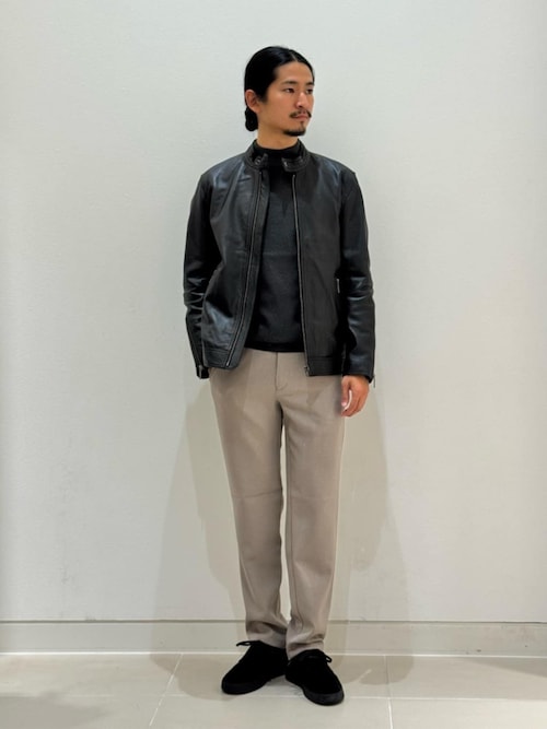 A DAY IN THE LIFE 革ジャン ライダース シープ レザー ライダース