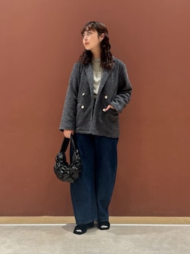 ア デイ イン ザ ライフさん(レディース・160cm)の秋コーディネート