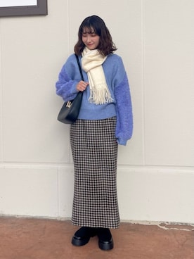 ア デイ イン ザ　ライフさん（レディース・157cm）の冬コーディネート