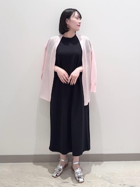 「Tシャツワンピ」｜ア デイ イン ザ　ライフさん（レディース・161cm）の春コーディネート