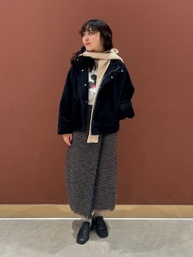 ア デイ イン ザ ライフさん(レディース・160cm)の冬コーディネート