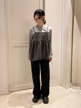 ア デイ イン ザ　ライフさん（レディース・161cm）の冬コーディネート